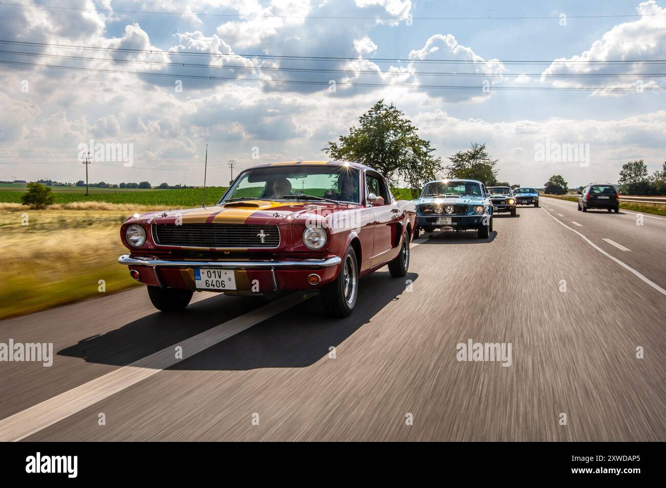 Ford Mustang GT 350 Shelby Foto Stock