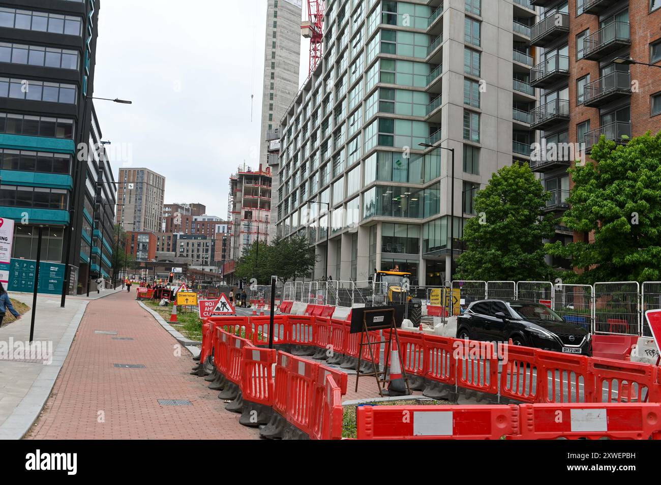 Riqualificazione di alloggi per studenti in Tenter Street a Sheffield, South Yorkshire Foto Stock