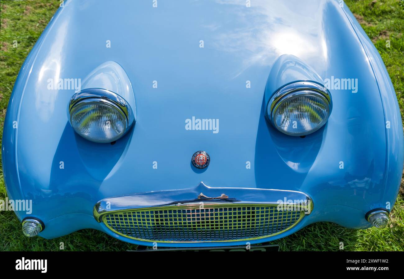 La Austin-Healey Sprite è una piccola auto sportiva aperta prodotta nel Regno Unito dal 1958 al 1971 Foto Stock