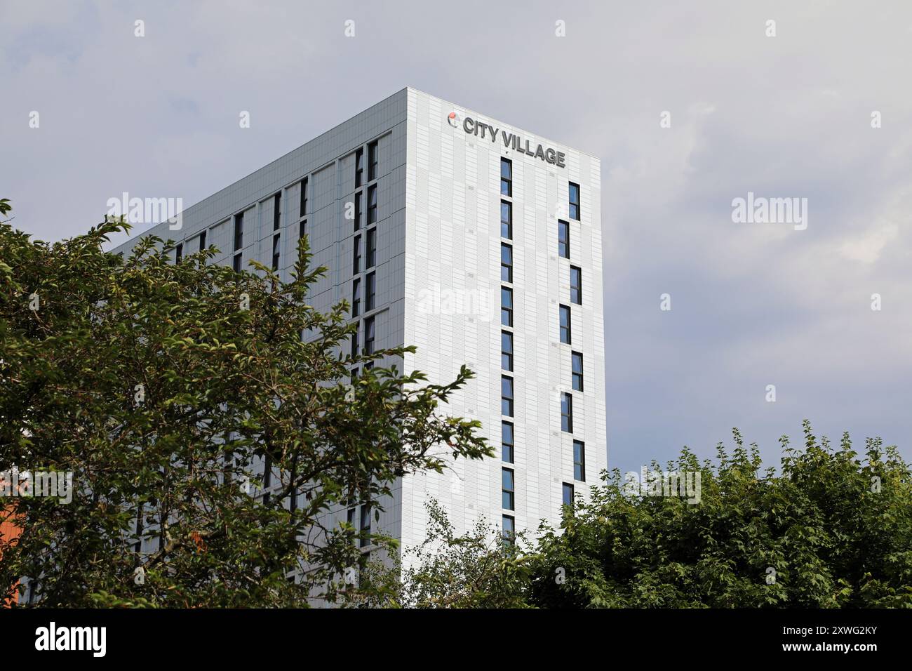 Alloggio per studenti nel City Village a Coventry Foto Stock