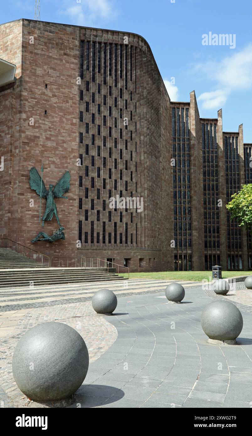 Cattedrale di San Michele a Coventry Foto Stock