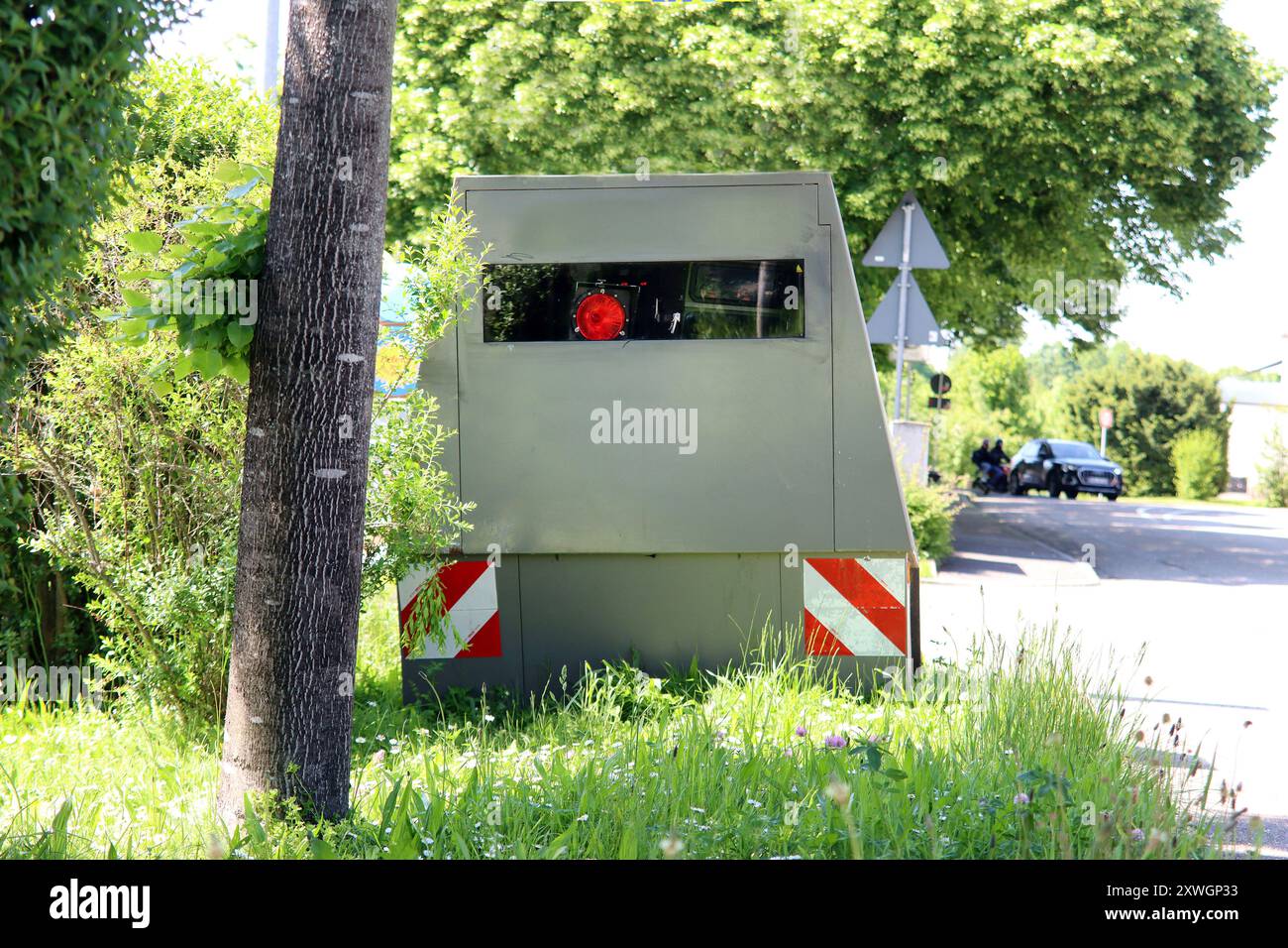 Autovelox fisso, Germania Foto Stock