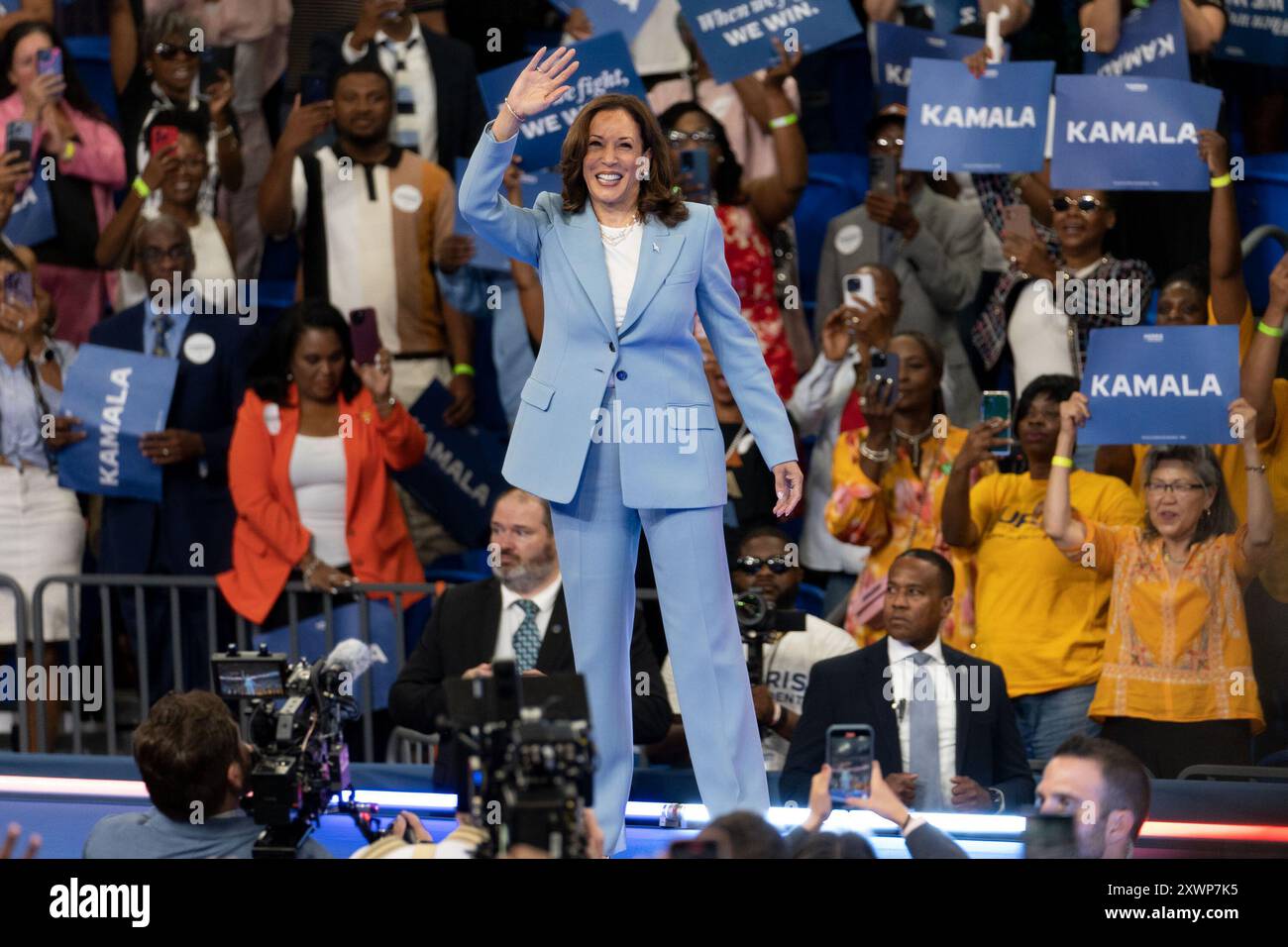 Kamala Harris, Vicepresidente degli Stati Uniti Foto Stock