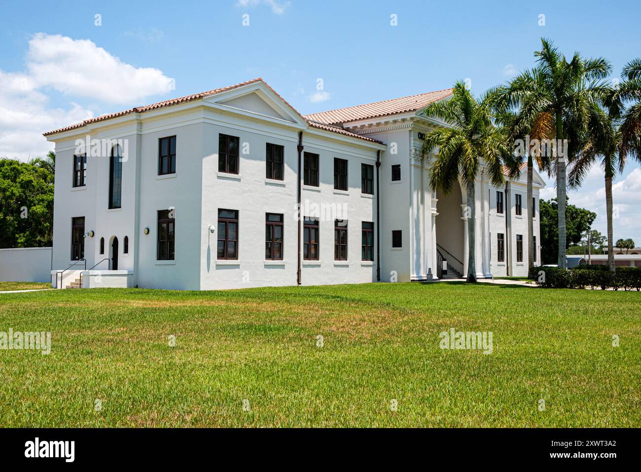Okeechobee County Courthouse, NW 2nd Street, Okeechobee, Florida Foto Stock