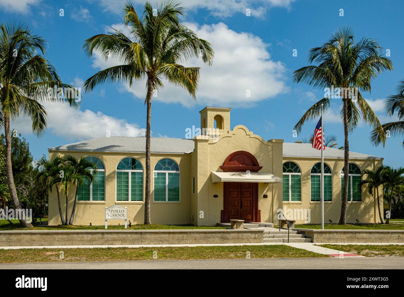 Apollo School Foundation, Indian River Drive, Hobe Sound, Florida Foto Stock