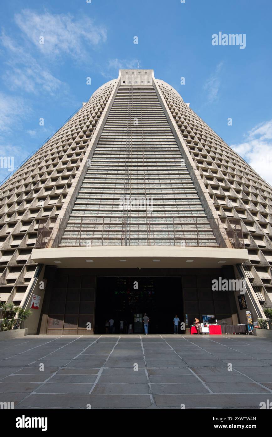 Cattedrale Metropolitana, Rio de Janeiro, Brasile Foto Stock