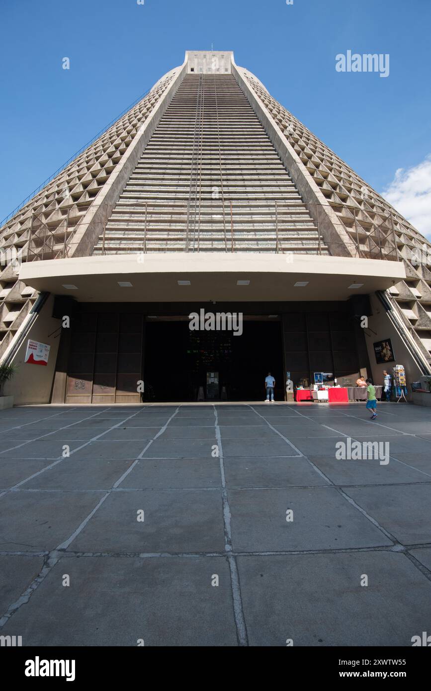 Cattedrale Metropolitana, Rio de Janeiro, Brasile Foto Stock