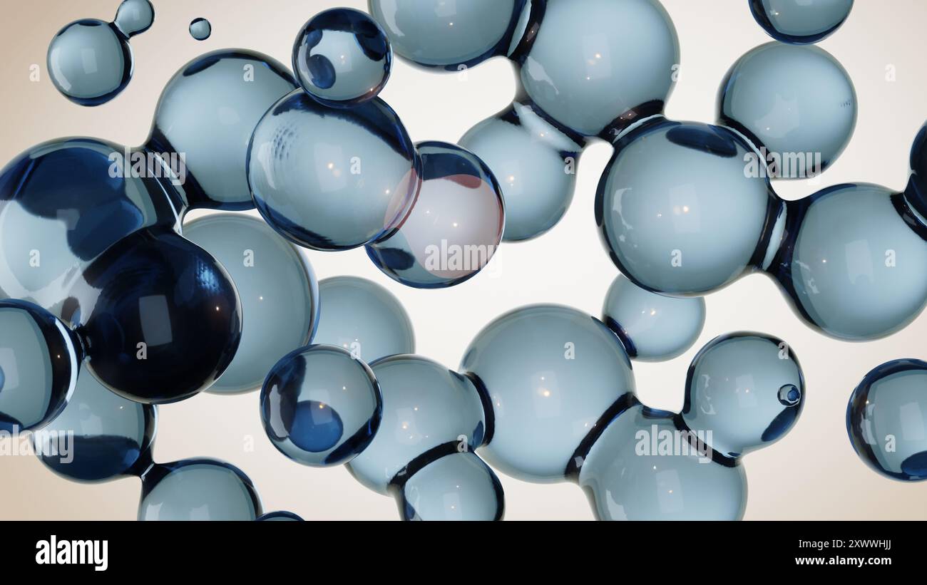 Sfondo di illustrazione 3D per pubblicità e sfondi in scene astratte e minimali. Rendering 3D con concetto decorativo. Foto Stock