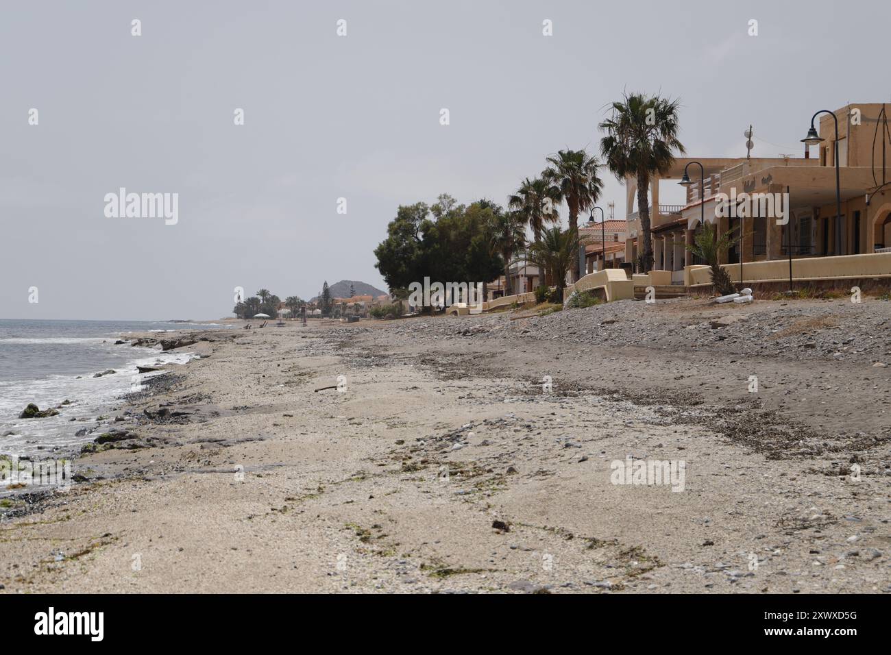 Pozo del esparto e dintorni in spiaggia in primavera Foto Stock