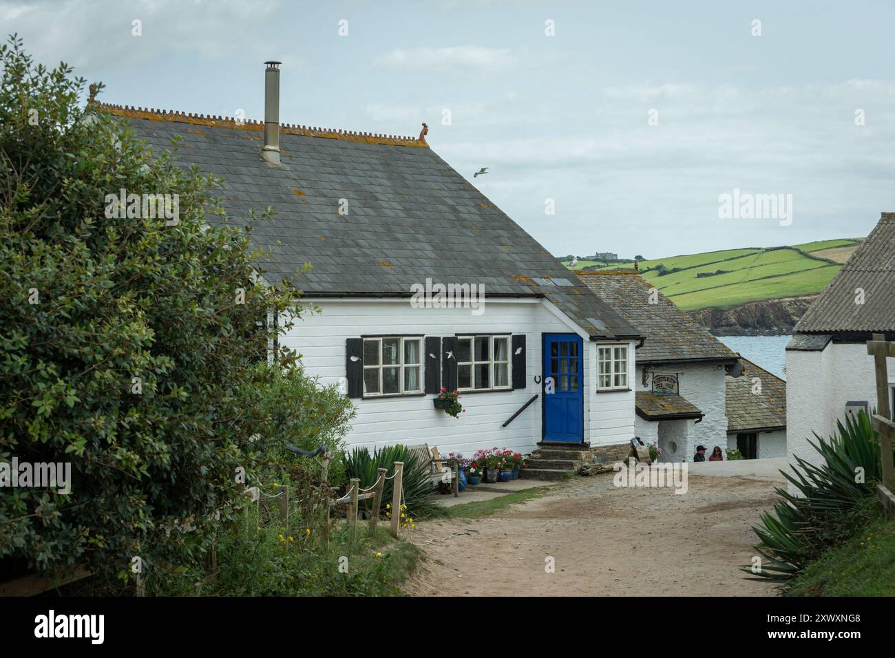 Burgh Island, Devon, Regno Unito Foto Stock