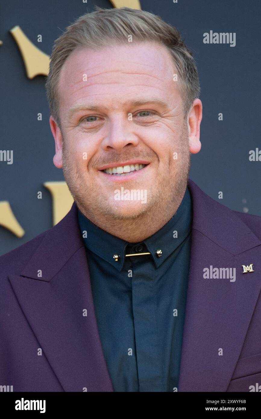 Londra, Regno Unito. 20 agosto 2024. Nella foto: Owain Arthur partecipa alla prima mondiale della seconda stagione di "The Lord of the Rings: The Rings of Power" al BFI Southbank. Credito: Justin ng/Alamy Live News Foto Stock