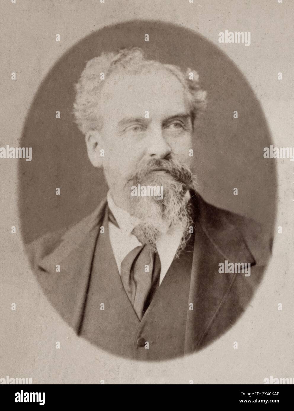 Raj britannico. Sir Robert Eyles Egerton. Sir Robert Eyles Egerton KCSI CIE (1827–1912) è stato un amministratore britannico del servizio civile imperiale, membro del Consiglio legislativo imperiale e tenente governatore del Punjab. Foto Stock