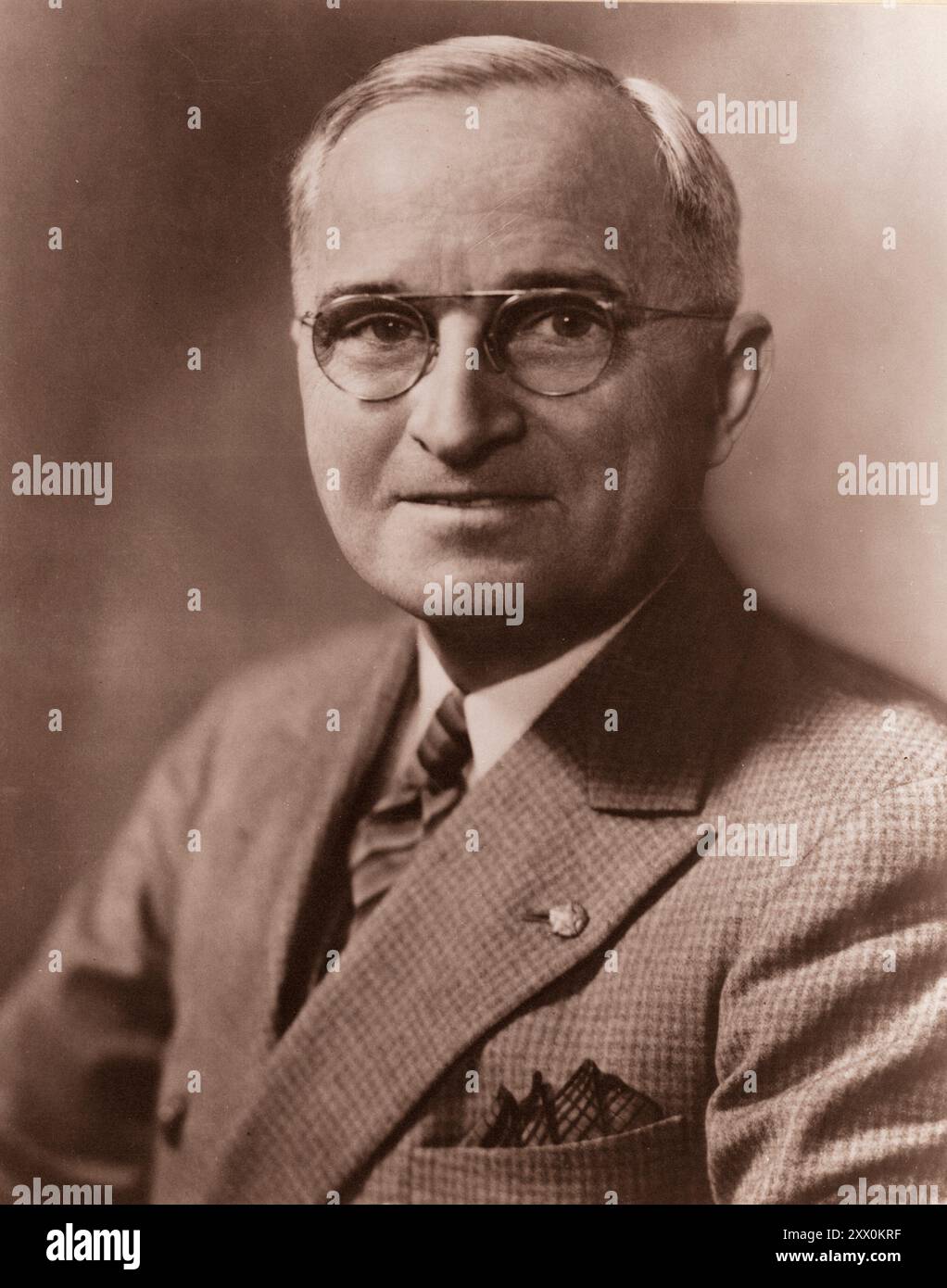 Il presidente Harry S. Truman. 4 giugno 1945 Foto Stock
