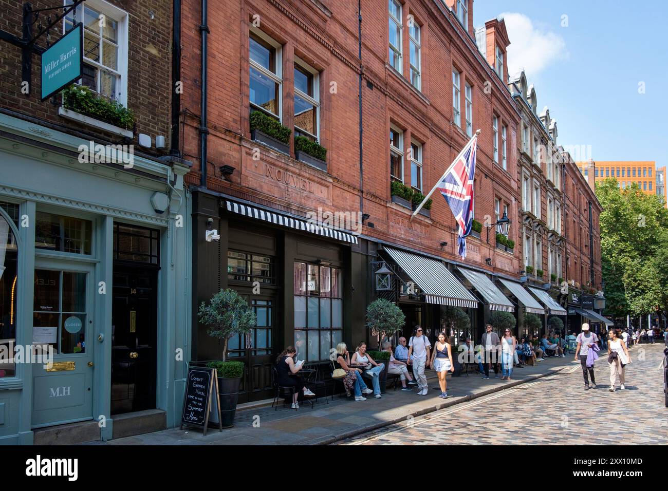 Covent Garden Hotel, Monmouth Street, Covent Garden, Londra, Regno Unito Foto Stock