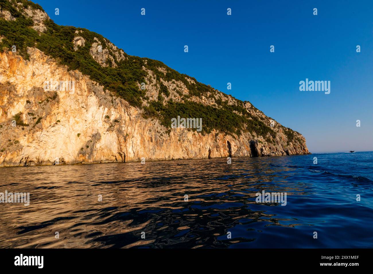Attrazione turistica Shpella e Pirateve, Albania, Europa Foto Stock