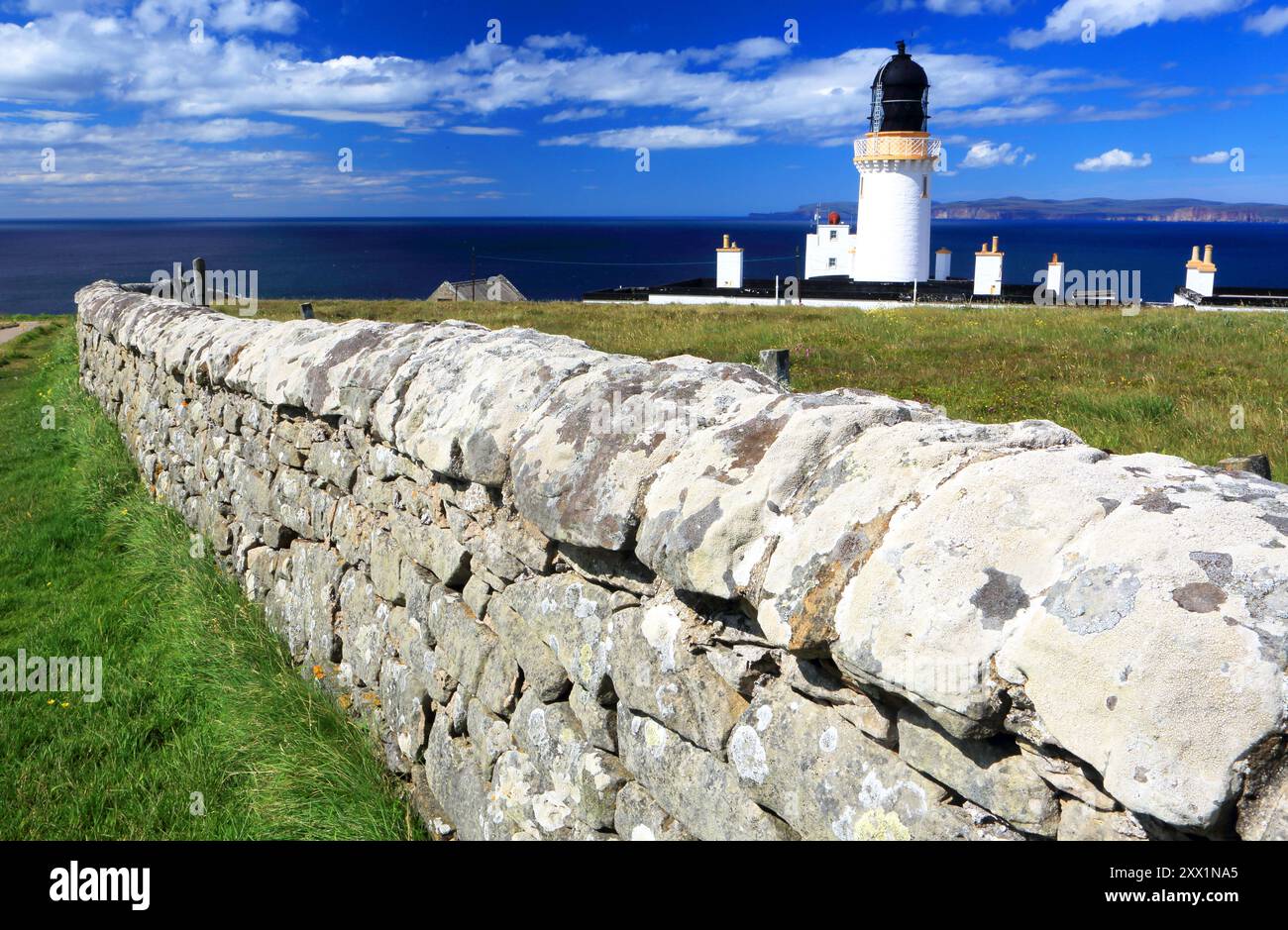 Dunnet Head, vicino Thurso, Caithness, Scozia, Regno Unito, Europa Foto Stock