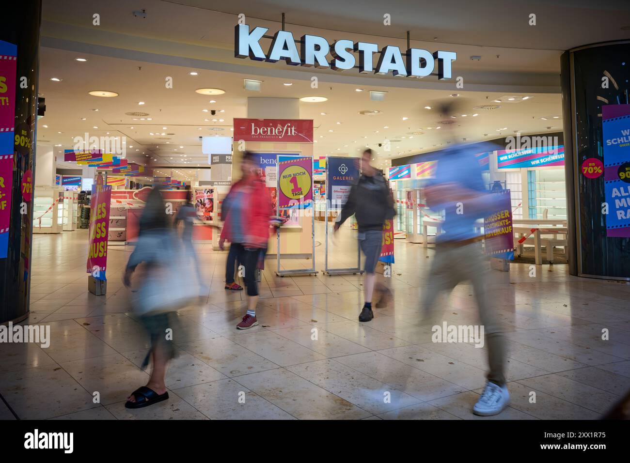 Die Filiale im Limbecker Platz in Essen schließt zum Donnerstag den 22. Agosto 2024. Veröffentlichungen nur für redaktionelle Zwecke. Foto: FotoPrens Foto Stock