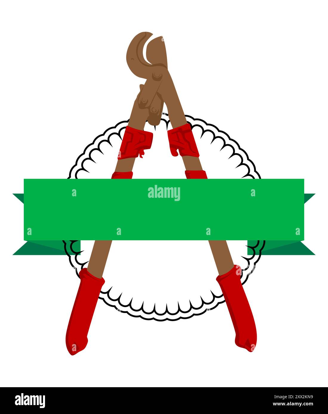 Tagliacavi grande per impieghi pesanti, vecchia taglierina per striscioni in filo o barre d'acciaio, nastro. Insegna per striscioni geometriche e alla moda. Semplice stile retrò minimalista. Illustrazione Vettoriale Tagliacavi grande per impieghi pesanti, vecchia taglierina per striscioni in filo o barre d'acciaio, nastro. Insegna per striscioni geometriche e alla moda. Semplice stile retrò minimalista. Illustrazione Vettoriale