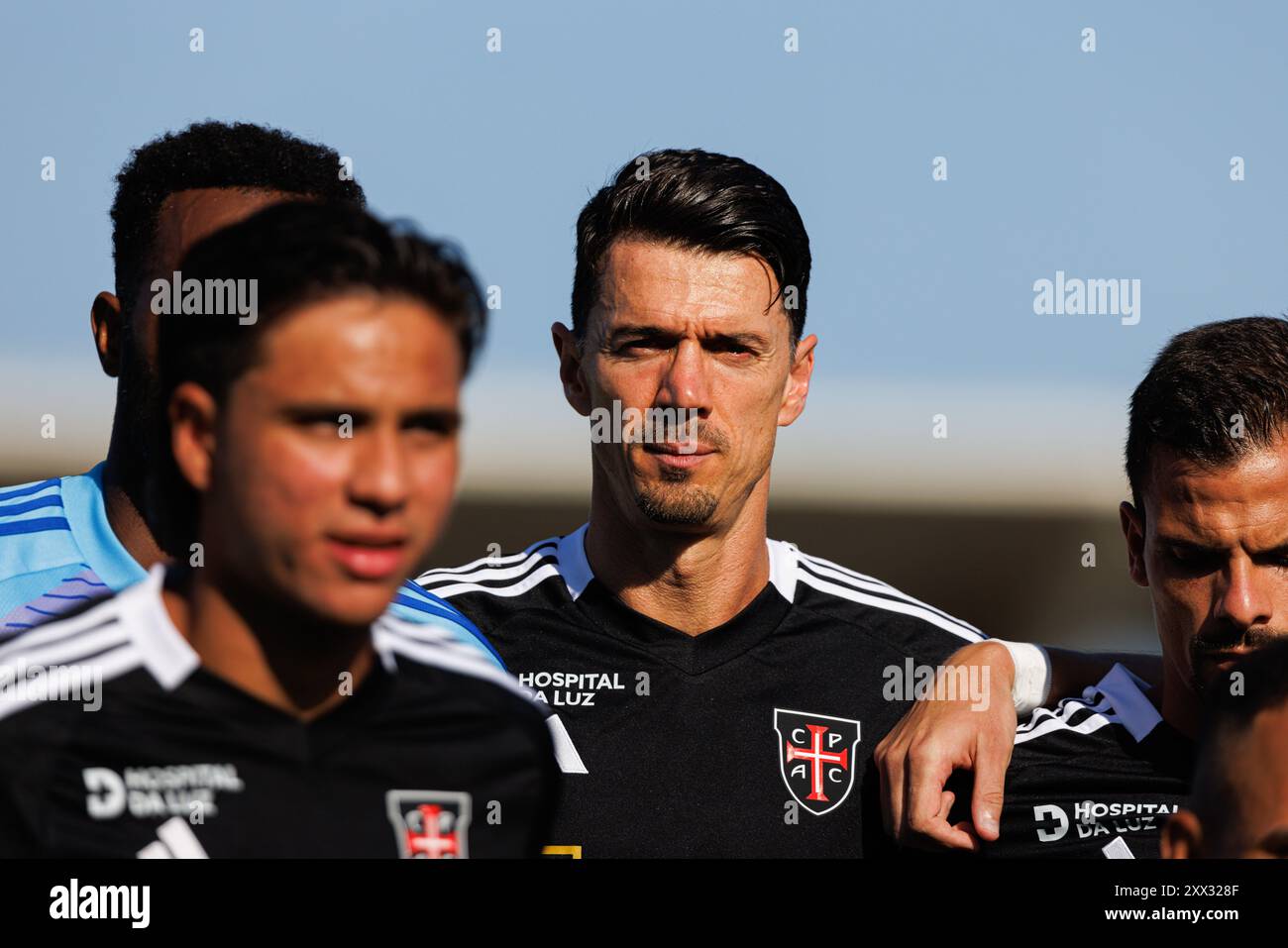 Rio Maior, Portogallo. 10 agosto 2024. Jose fonte (Casa Pia AC) durante la partita Liga Portugal tra le squadre Casa Pia AC e Boavista FC all'Estadio Municipal Rio Maior il Boavista FC ha vinto 1-0 (foto di Maciej Rogowski/SOPA Images/Sipa USA) crediti: SIPA USA/Alamy Live News Foto Stock