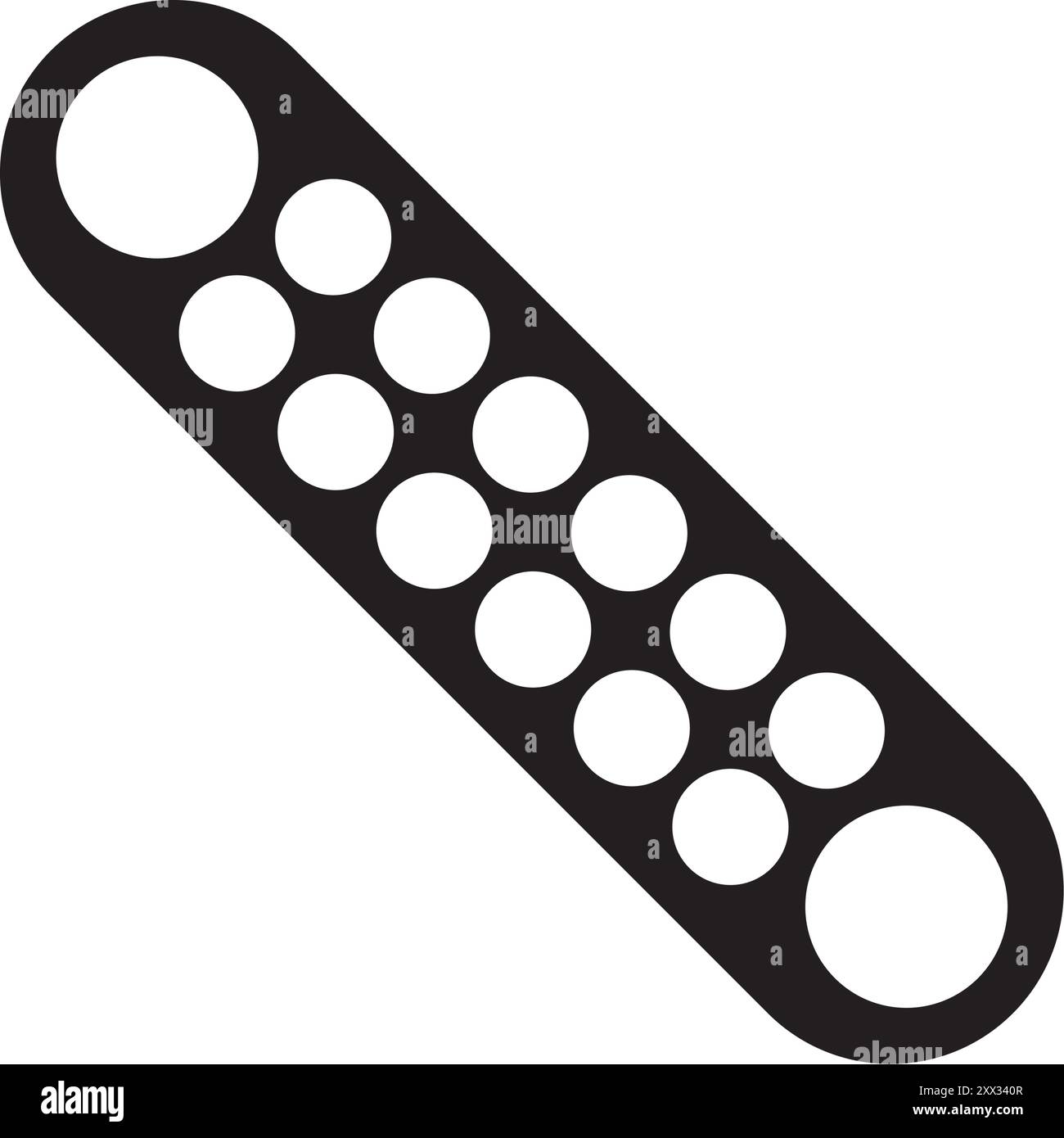 disegno del logo con l'icona congklak Illustrazione Vettoriale