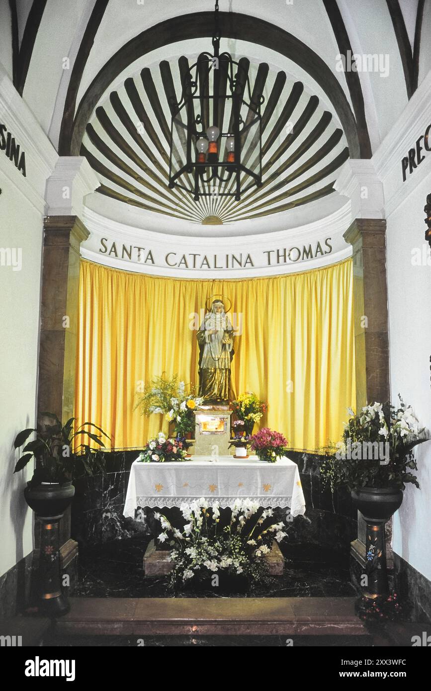 La Casa Natal de Santa Catalina Thomàs, luogo di nascita di Santa Caterina Tommaso. Valldemossa, Maiorca, Maiorca, Isole Baleari, Spagna Foto Stock