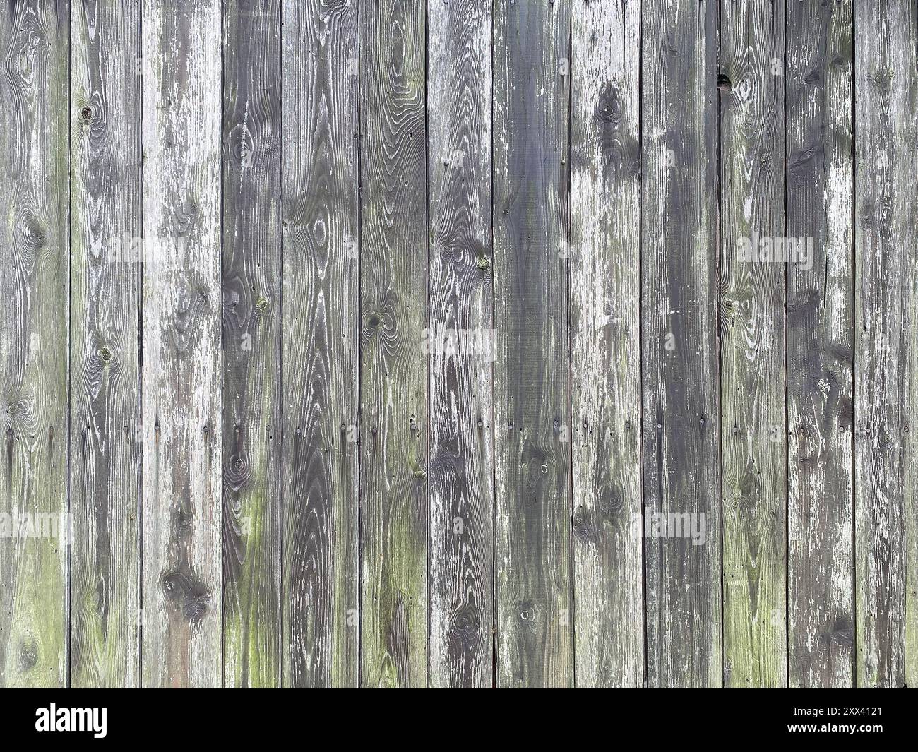 Vecchia struttura di recinzione in legno, sfondo orizzontale Foto Stock