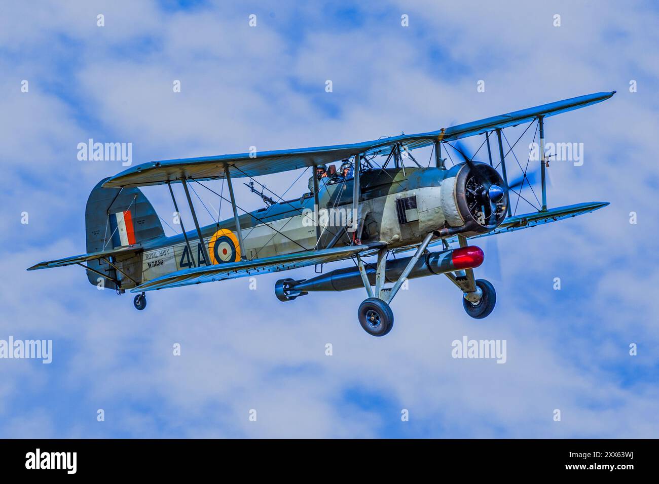 Fairey Swordfish Stringbag alla Flying Legends Church Fenton 2023 Foto Stock