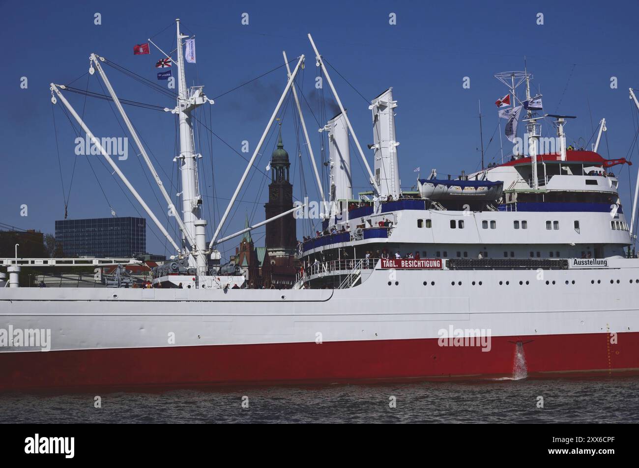 Deutschland, Hamburg, Hafen, historischer Frachter Cap San Diego Foto Stock