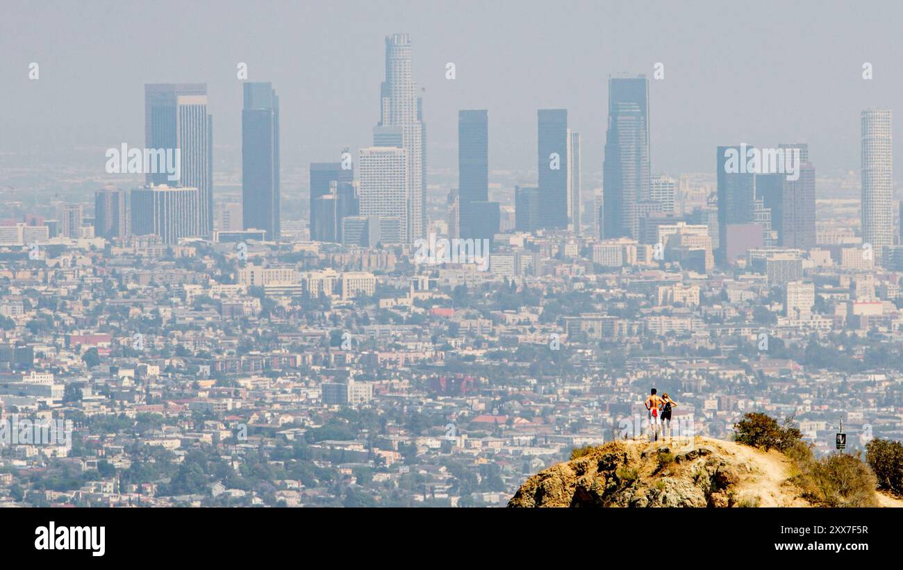 Dave Spilde flyttet til LA per å bli Norges mektigste bakmann i filmbransken. Han er godt i gang . Foto Stock