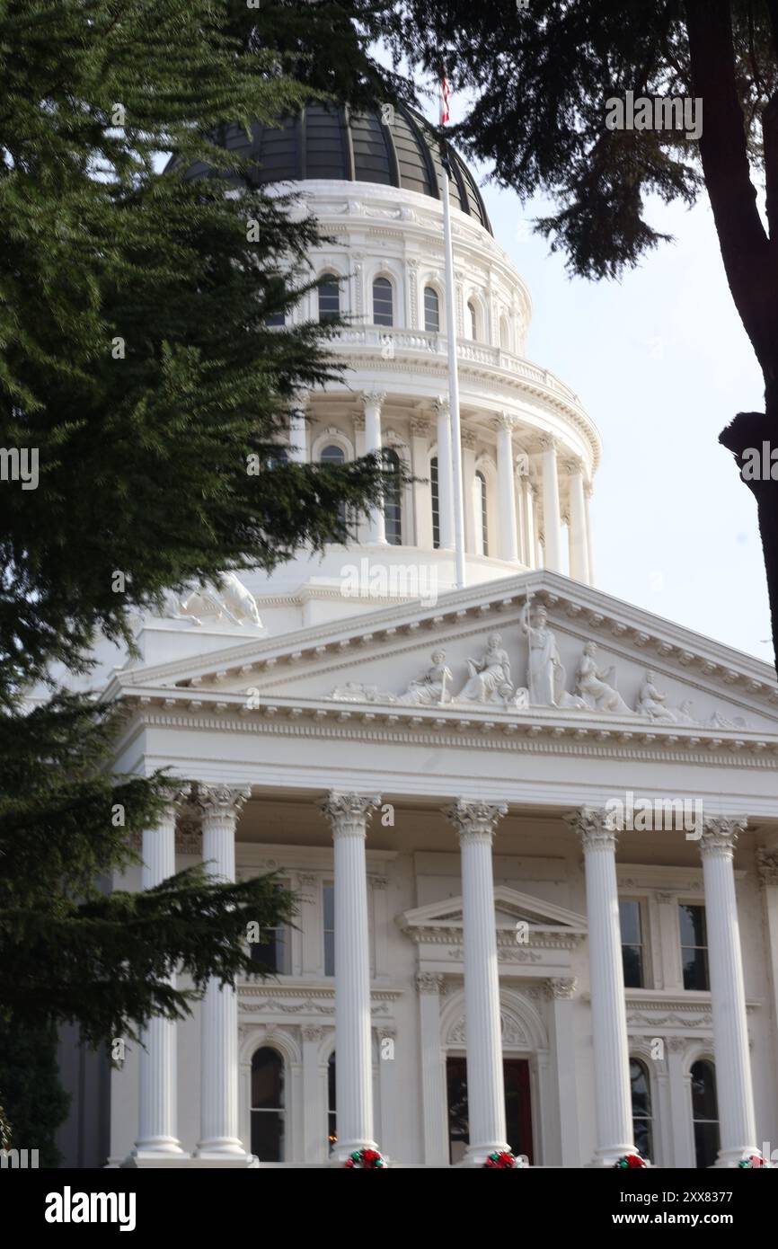 Museo del Campidoglio della California a Sacramento Foto Stock