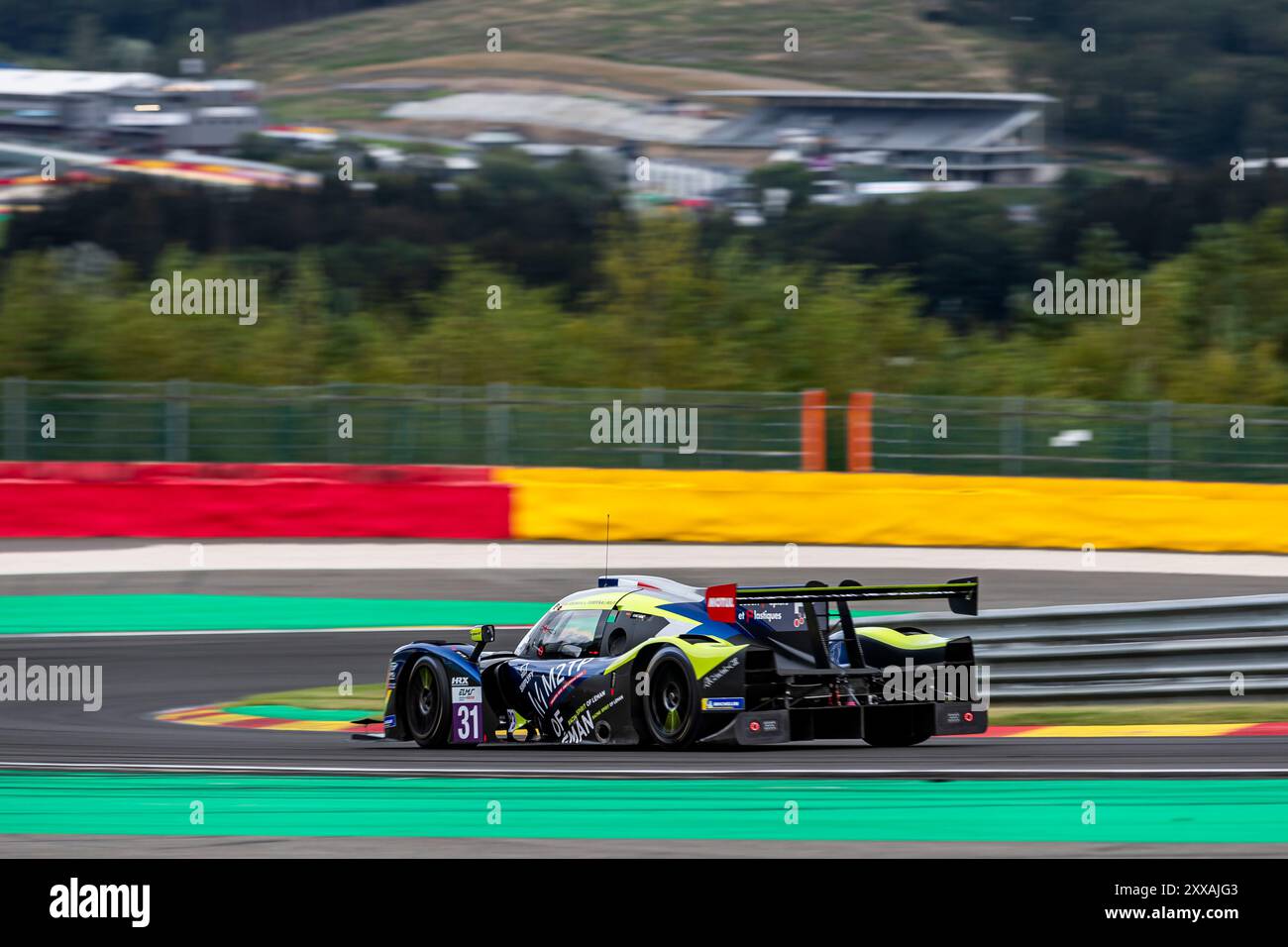 Francorchamps, Belgio, 23 agosto 2024,#31 Racing Spirit of Leman (che) - Ligier JS P320/Nissan (LMP3) - Jacques Wolff (fra) Jean-Ludovic Foubert (fra) Antoine Doquin (fra) durante il quarto round della Michelin le Mans Cup 2024 al Circuit de Spa-Francorchamps (Belgio), il 23 agosto 2024 - foto Kristof Vermeulen Alamlen - Credit News - Live/News Foto Stock