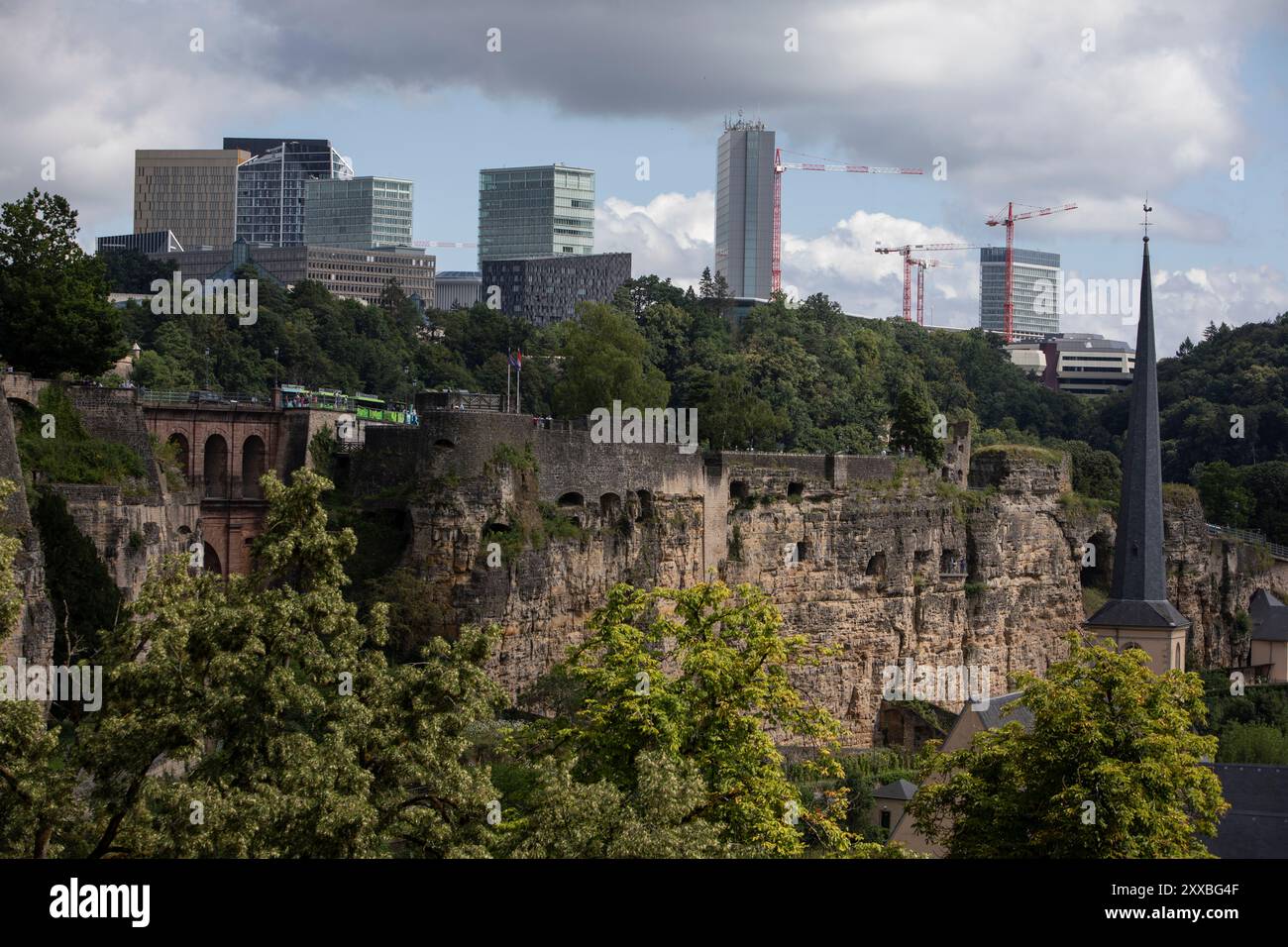 , A Lussemburgo, Lussemburgo, il 22 luglio 2024. Foto Stock