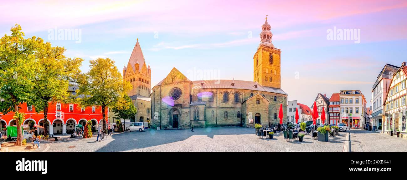 Città vecchia di Soest, Germania Foto Stock