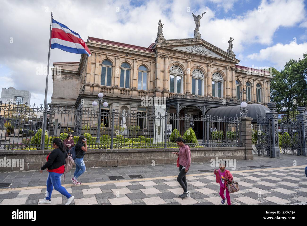 Teatro Nazionale di Costa Rica, San Jose, Costa Rica, America centrale Foto Stock