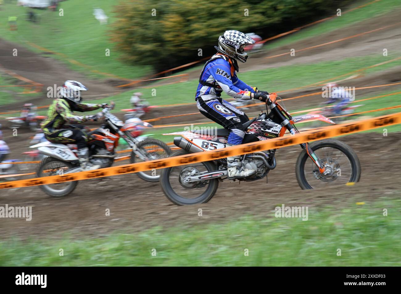 Moto Cross Foto Stock