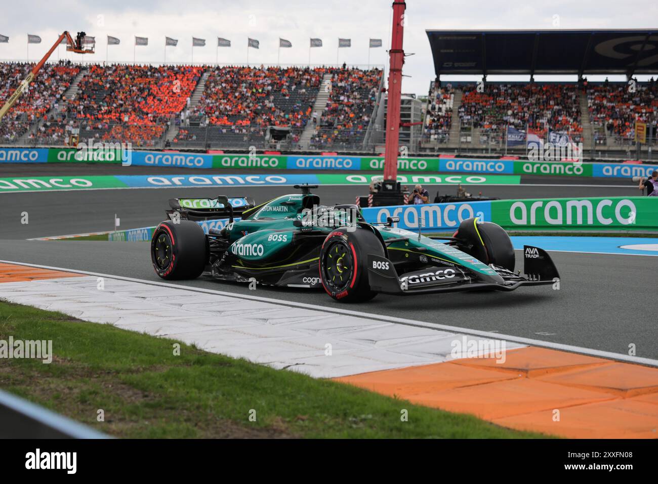 18 Lance Walk (Aston Martin Aramco Formula One Team, #18), qualifiche, NDL, Formel 1 Weltmeisterschaft, gran Premio di Olanda, circuito di Zandvoort, 24.08.2024 foto: Eibner-Pressefoto/Annika Graf Foto Stock