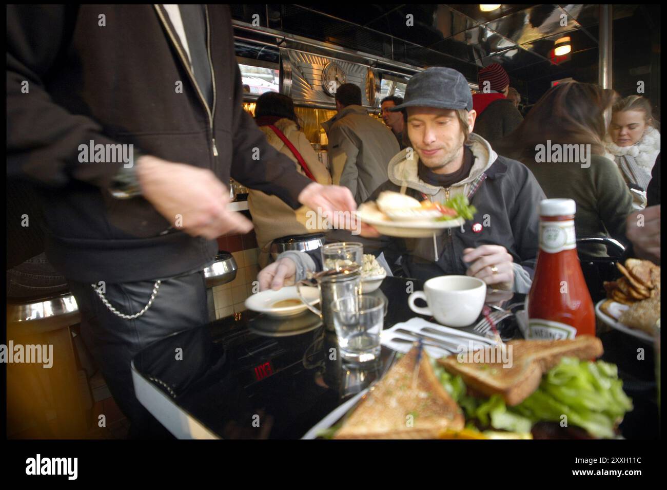 La band svedese Soundtrack of Our Lives in tour a New York e negli Stati Uniti. / Göteborgs Posten Foto Stock