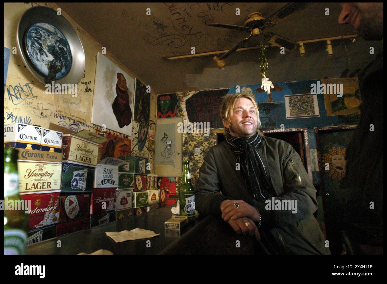 La band svedese Soundtrack of Our Lives in tour a New York e negli Stati Uniti. / Göteborgs Posten Foto Stock