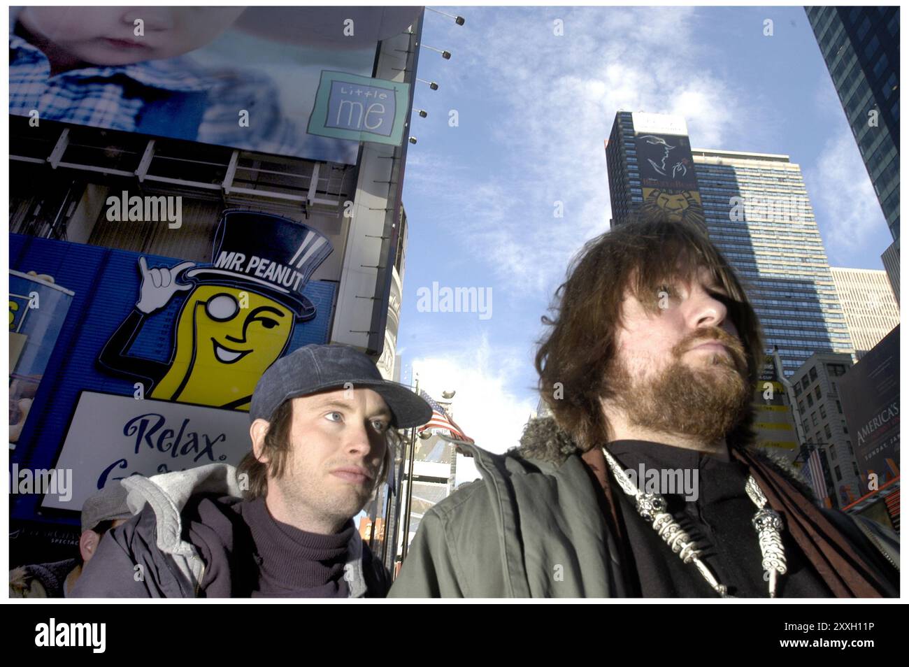 La band svedese Soundtrack of Our Lives in tour a New York e negli Stati Uniti. / Göteborgs Posten Foto Stock