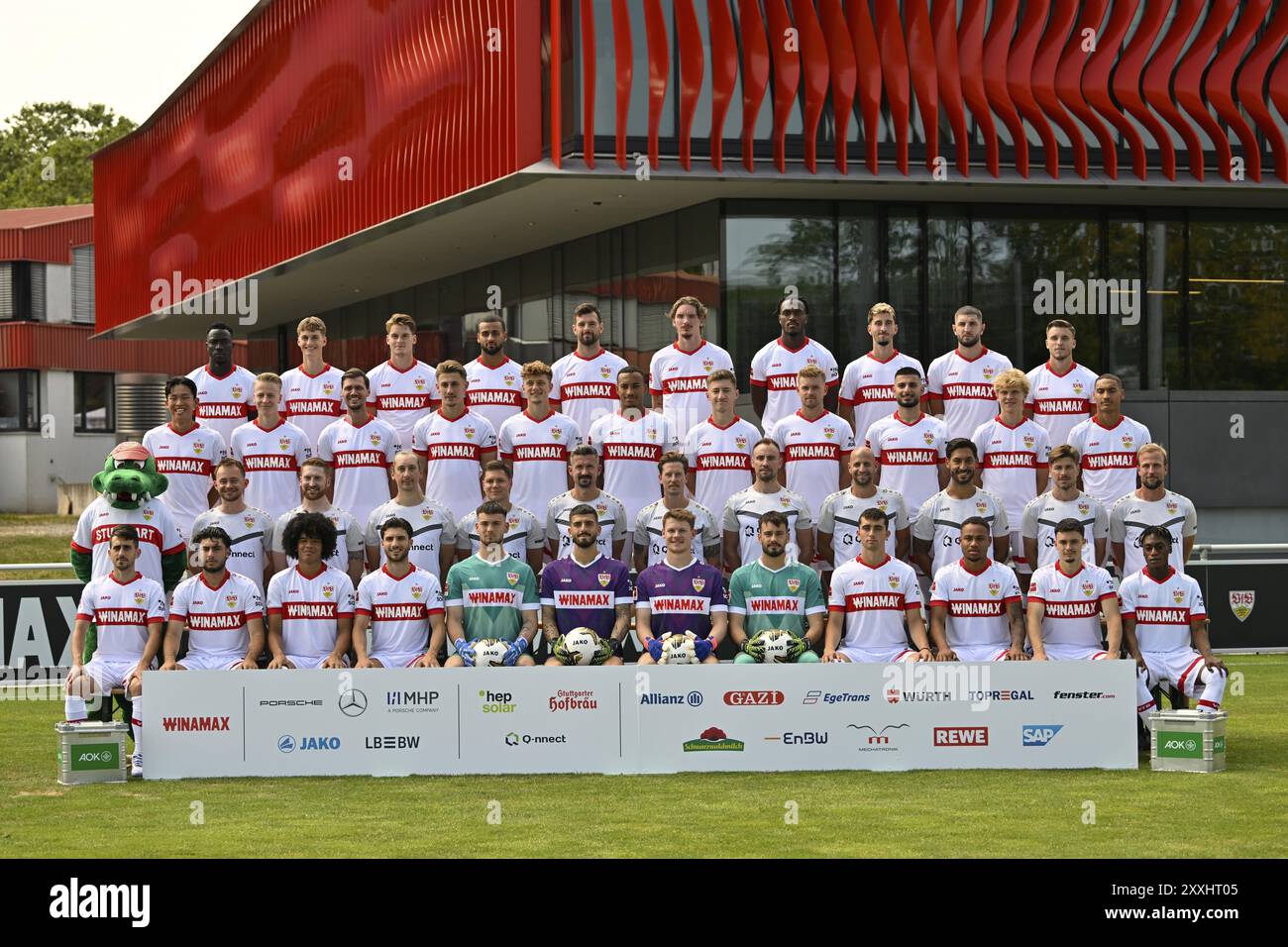 Foto della squadra VfB Stuttgart stagione 2024 2025 professionisti della squadra Foto Stock