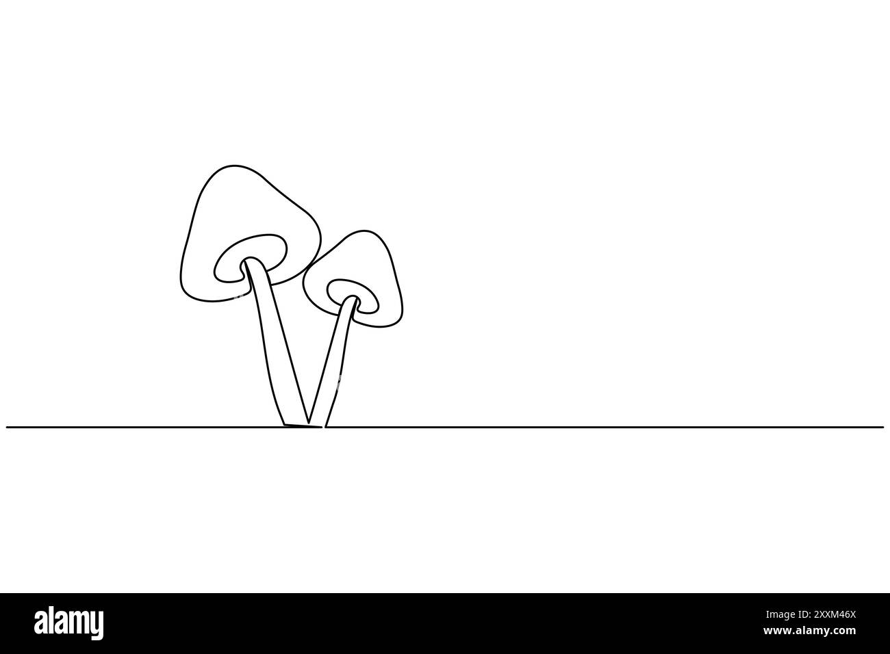 Bee One line art e Continuous single line isolate Outline Vector icon Illustrazione Vettoriale