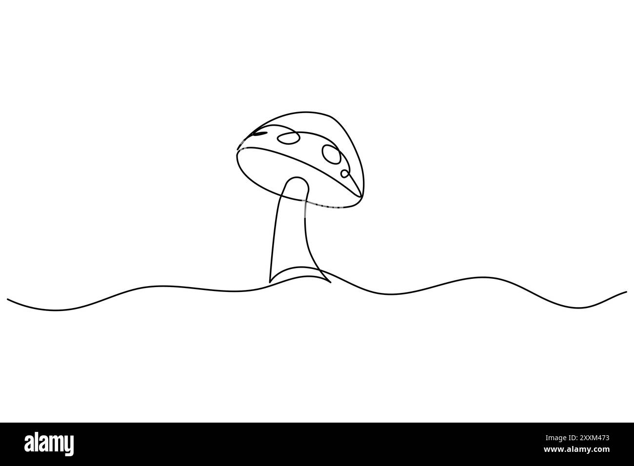 Bee One line art e Continuous single line isolate Outline Vector icon Illustrazione Vettoriale