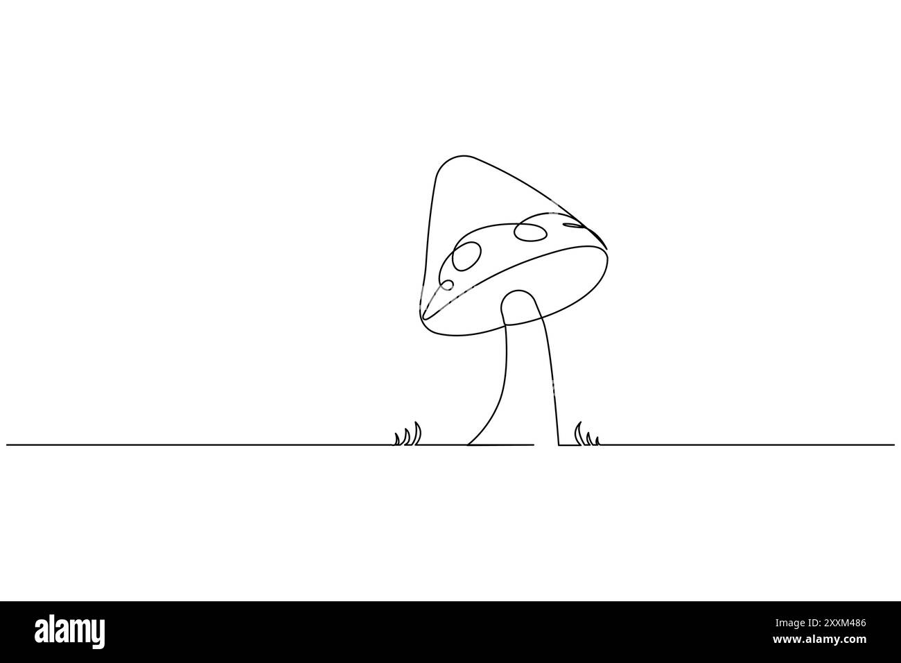 Bee One line art e Continuous single line isolate Outline Vector icon Illustrazione Vettoriale