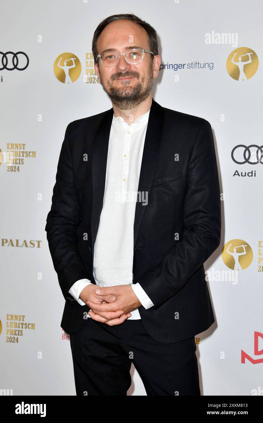 Radek Wegrzyn bei der 66. Verleihung vom Ernst-Lubitsch-Preis 2024 im Zoo Palast. Berlino, 25.08.2024 *** Radek Wegrzyn alla cerimonia di premiazione 66 del Premio Ernst Lubitsch 2024 allo Zoo Palast di Berlino, 25 08 2024 foto:Xn.xKubelkax/xFuturexImagex lubitsch_preis2024_9787 Foto Stock