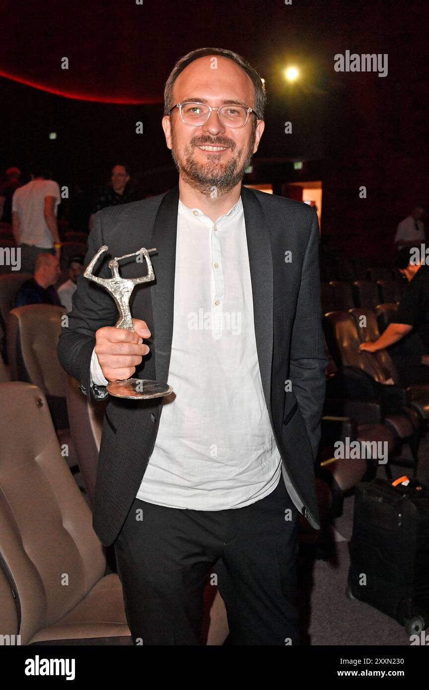 Radek Wegrzyn bei der 66. Verleihung vom Ernst-Lubitsch-Preis 2024 im Zoo Palast. Berlino, 25.08.2024 *** Radek Wegrzyn alla cerimonia di premiazione 66 del Premio Ernst Lubitsch 2024 allo Zoo Palast di Berlino, 25 08 2024 foto:Xn.xKubelkax/xFuturexImagex lubitsch_preis2024_0479 Foto Stock