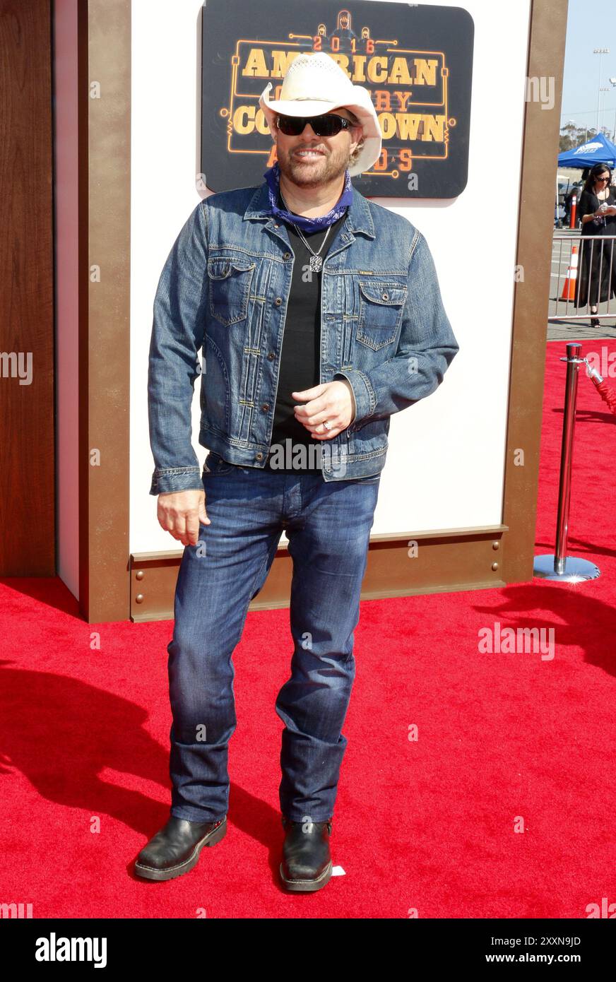 Toby Keith agli American Country Countdown Awards 2016 tenutosi al Forum di Inglewood, USA il 1° maggio 2016. Foto Stock