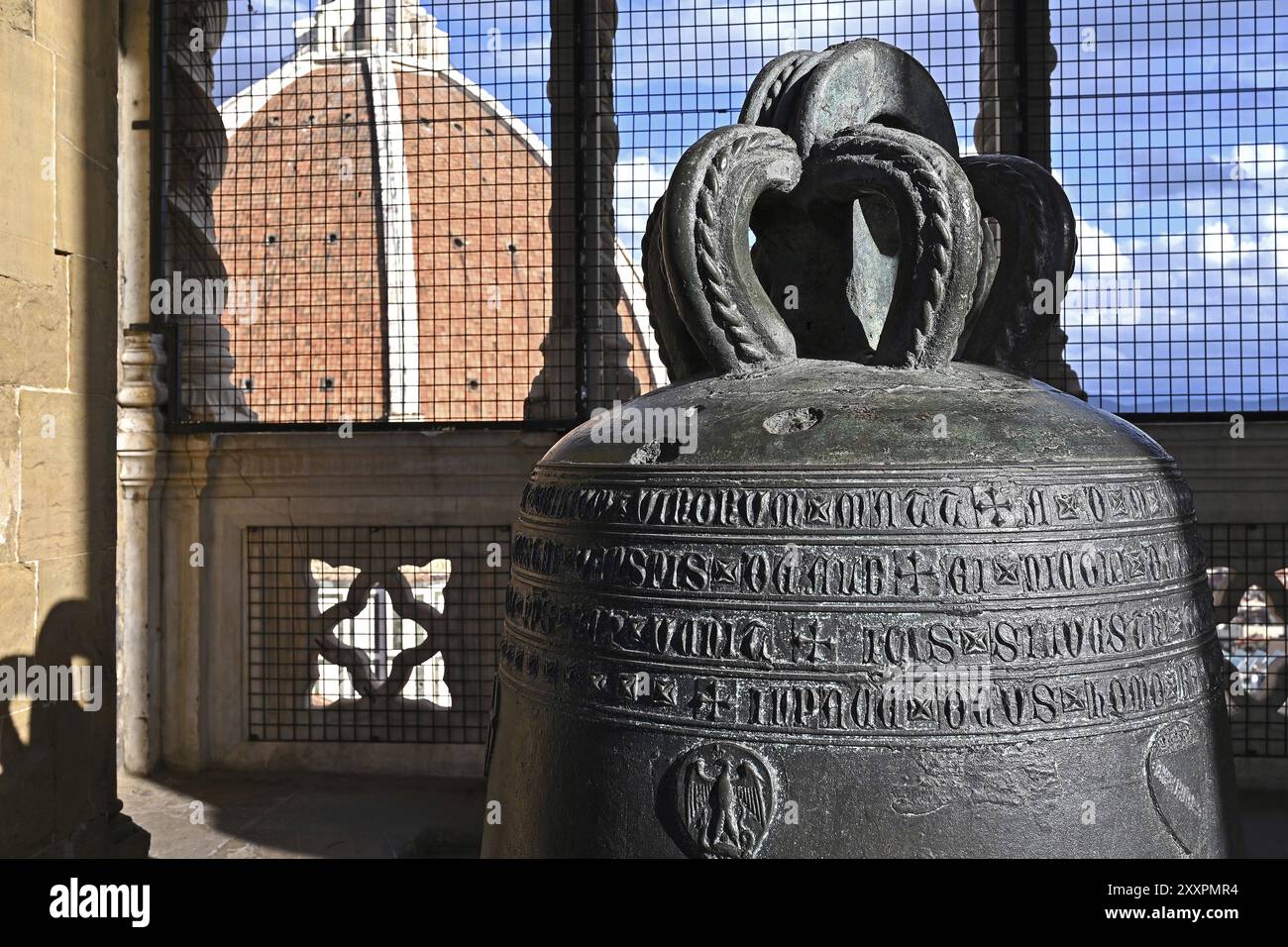 La campana Apostolica cancellata, frammento Foto Stock