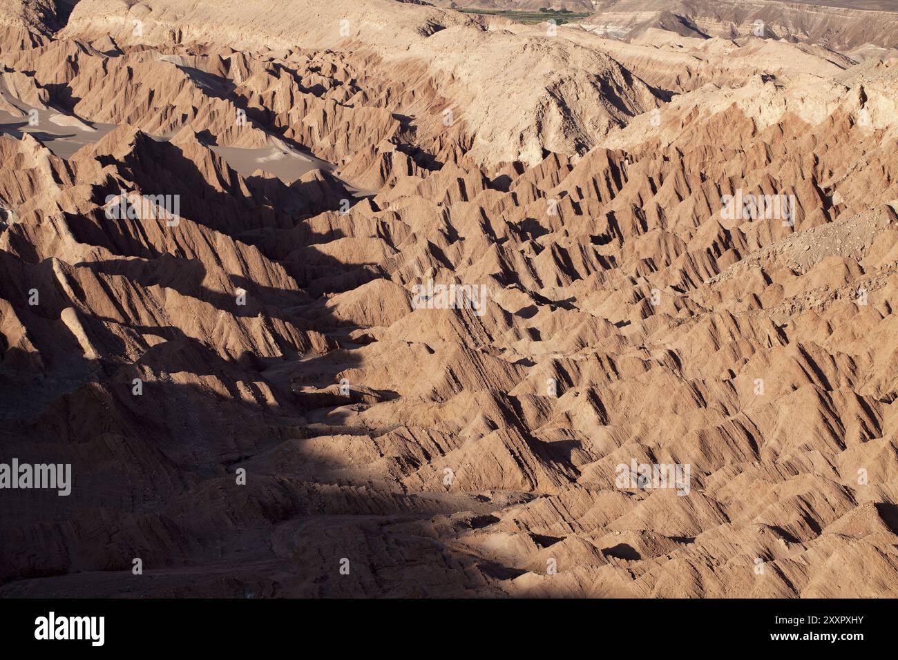 La Valle de la Muerte nel deserto di Atacama nel Cile Foto Stock