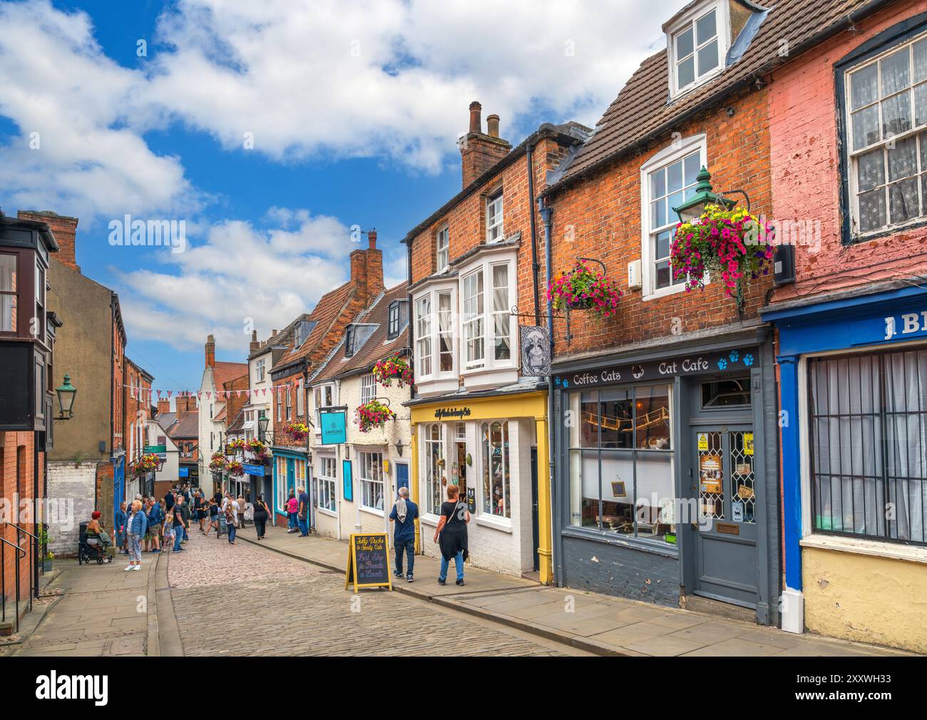 The Strait, Lincoln, Lincolnshire, East Midlands, Regno Unito Foto Stock