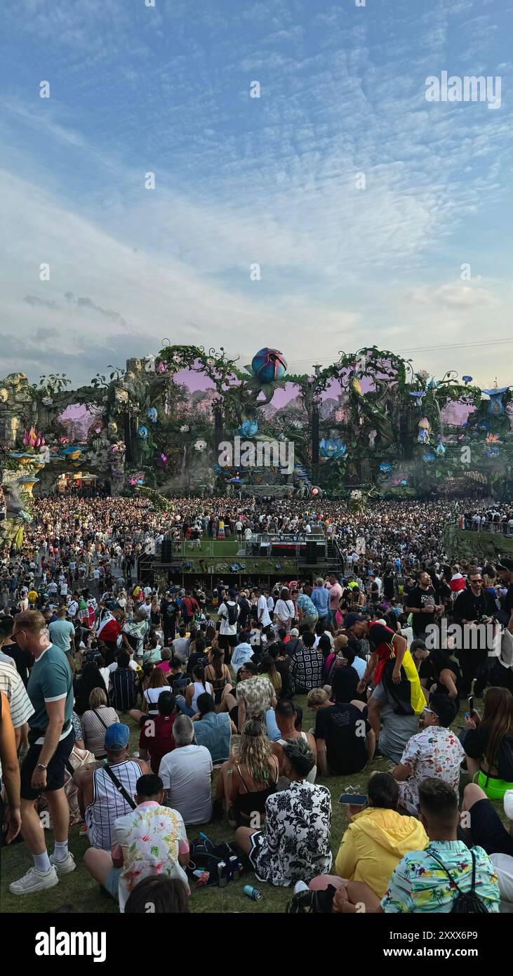 Mainstage Tomorrowland 2024 Boom Belgio Europa Foto Stock